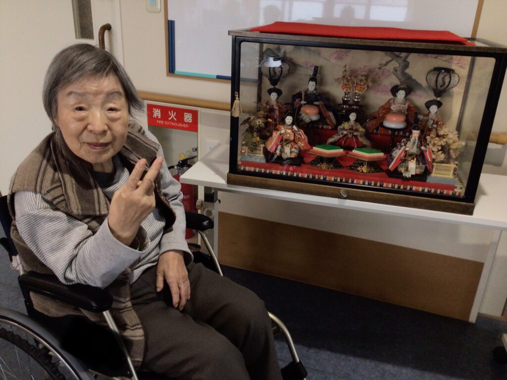 ひな祭りを楽しまれた☺️