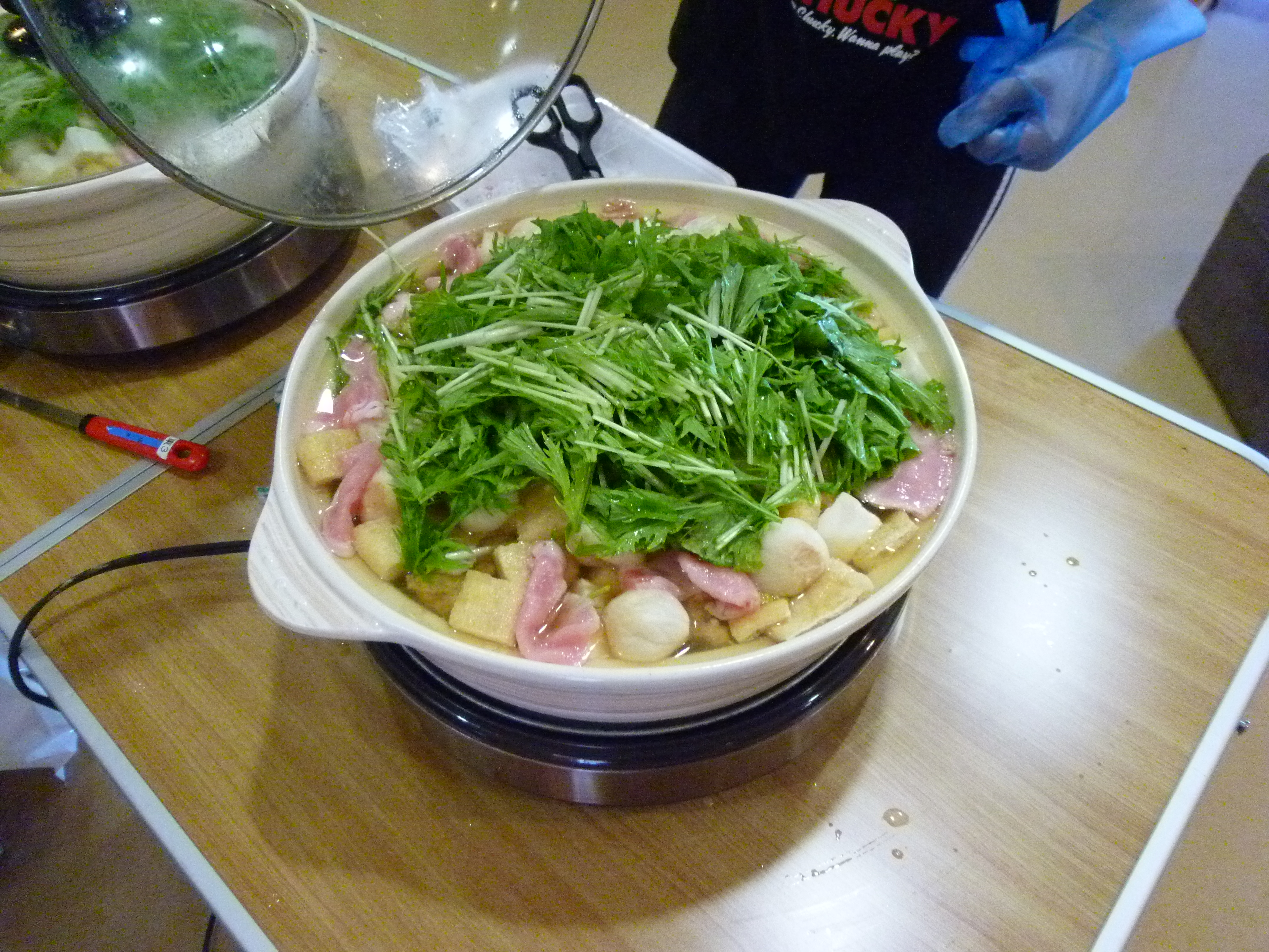 東3丁目にて、ちゃんこ鍋パーティー！！
