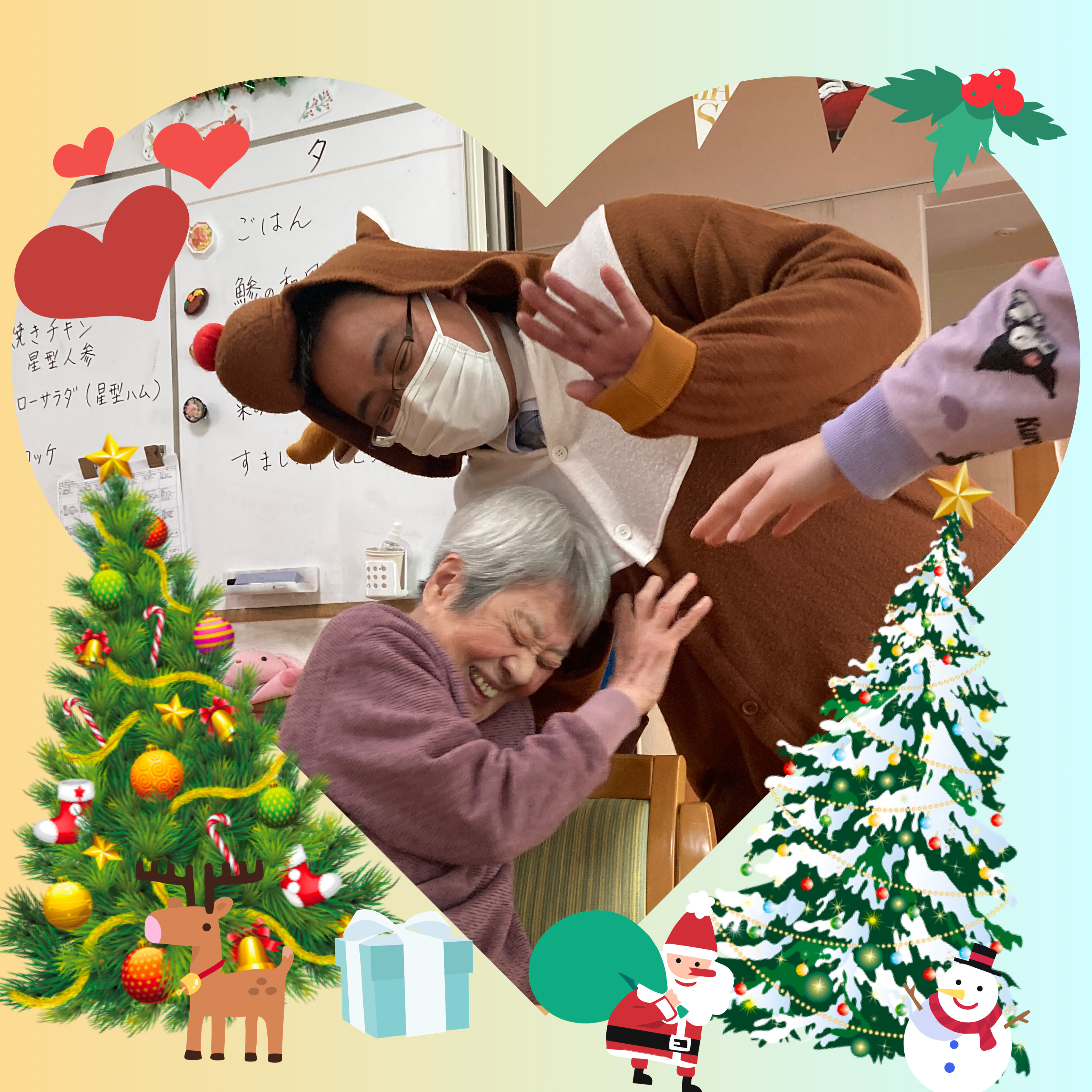 【うめ】メリークリスマス　＆　ハッピーバースデー