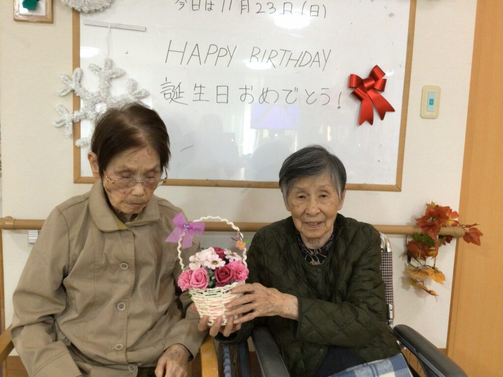 【うめ】誕生会