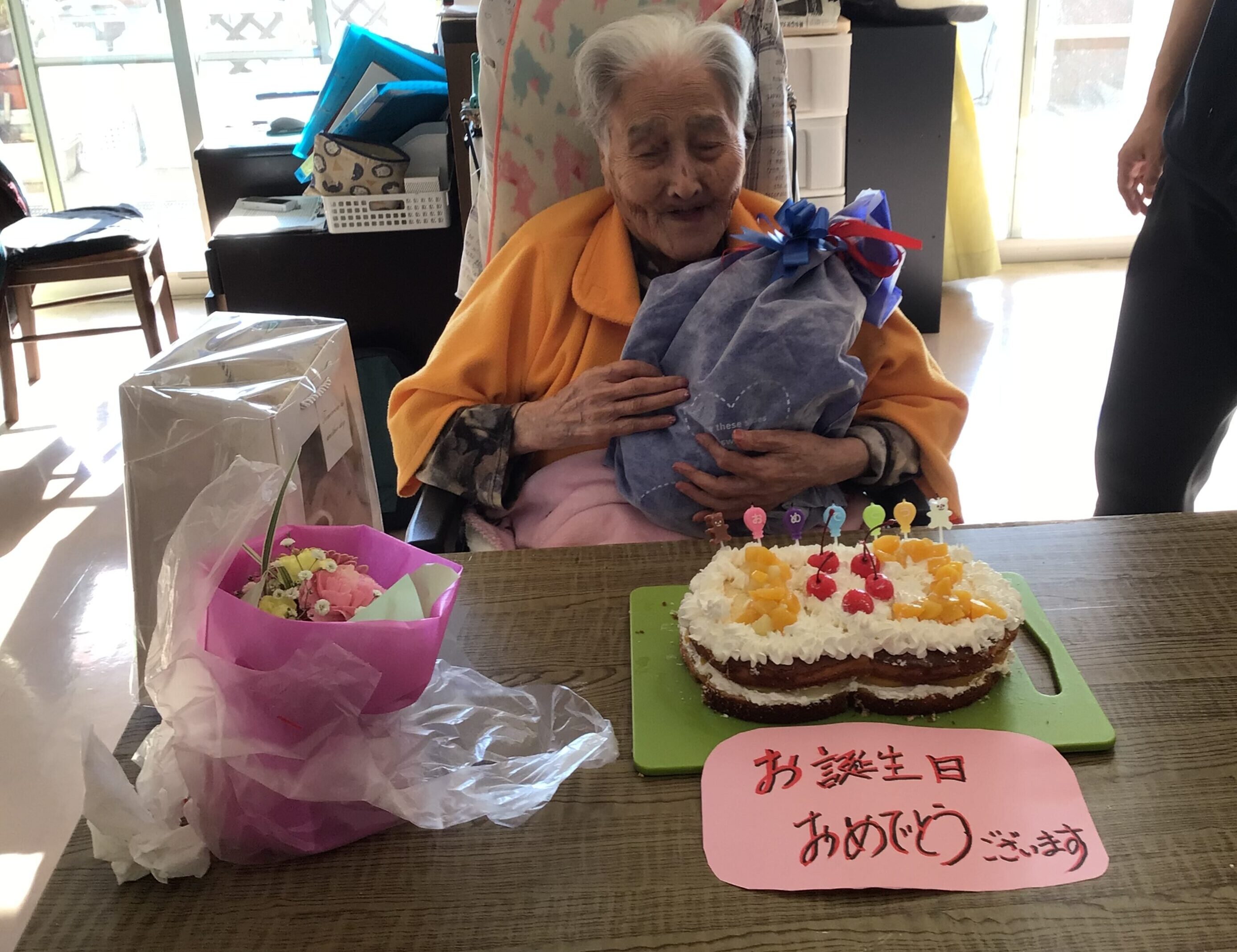 南4丁目　誕生日会　1月で101歳突破しました🎉