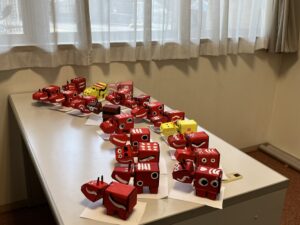 赤べこを作りました。