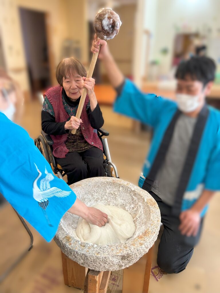 【東3丁目】毎年恒例✨餅つき大会✨