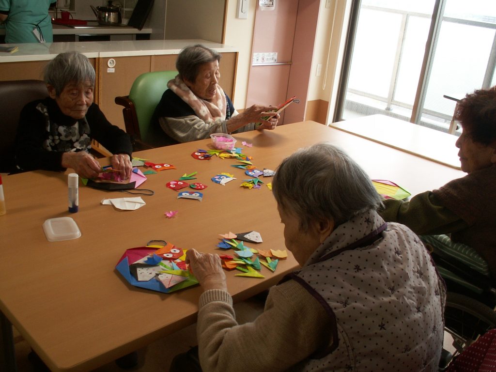 折り紙でひな祭り！